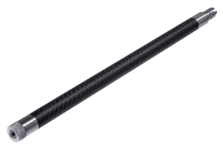 This 18 inch barrel for the CZ 455 rimfire is suppressor ready and features carbon fiber heat dispersing texture.